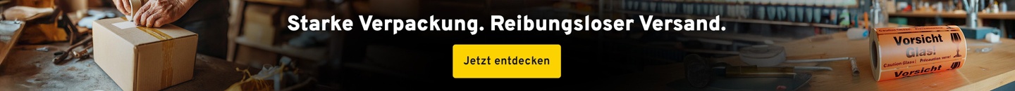 Starke Verpackung. Reibungsloser Versand. Jetzt entdecken
