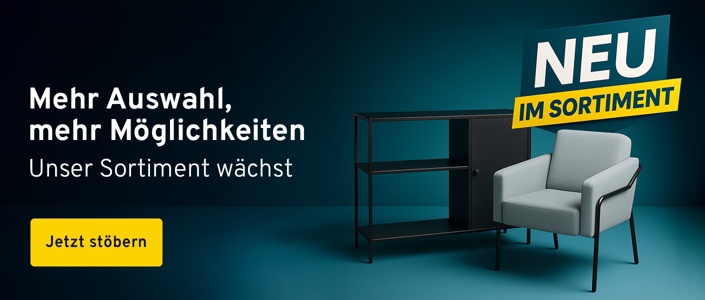 Neu im Sortiment mit Beispielprodukten