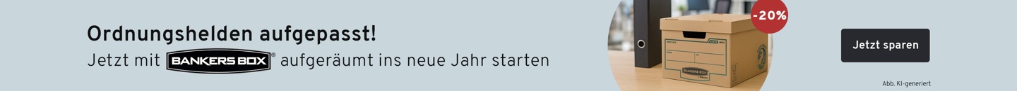 20% auf Bankers Box