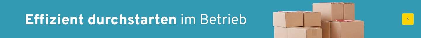 Effizient durchstarten im Betrieb