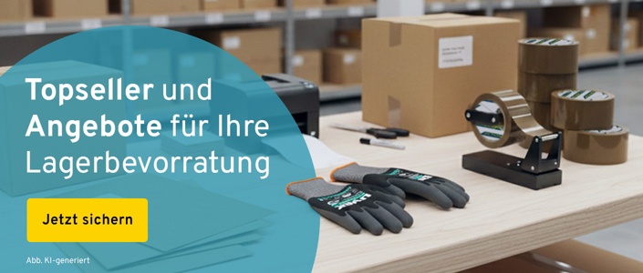 Topseller und Angebote für Ihre Lagerbevorratung