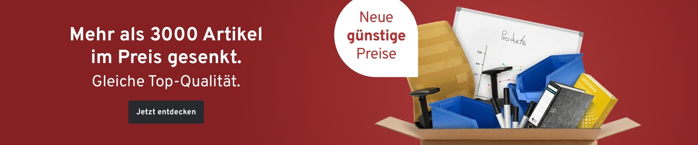 Neue günstige Preise. Gleiche Top-Qualität.