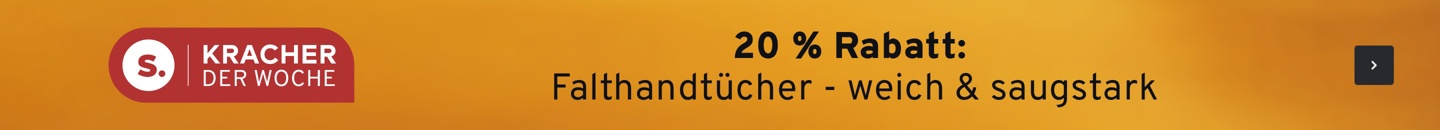 Kracher der Woche Falthandtücher