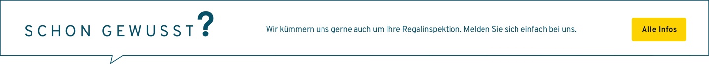 Regalinspektion