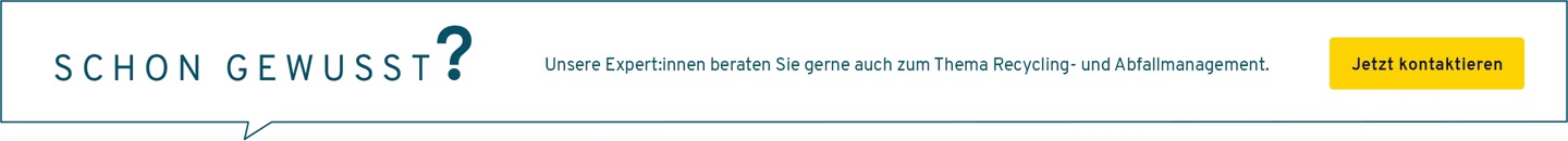 Recycling- & Abfallmanagement-Beratung
