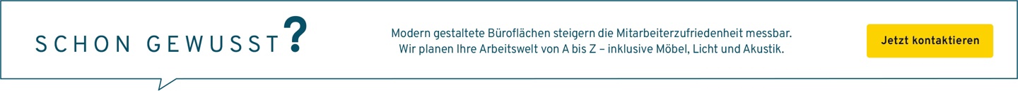 Ganzheitliche Büroplanung