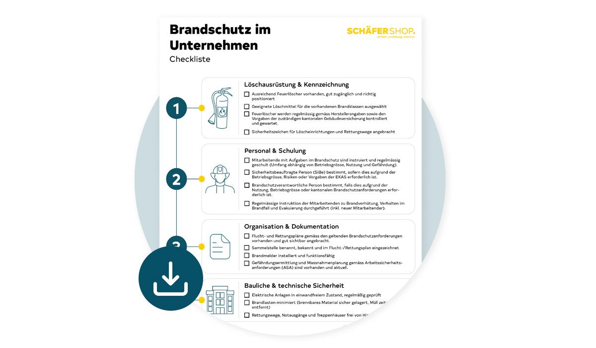 Checkliste Brandschutz