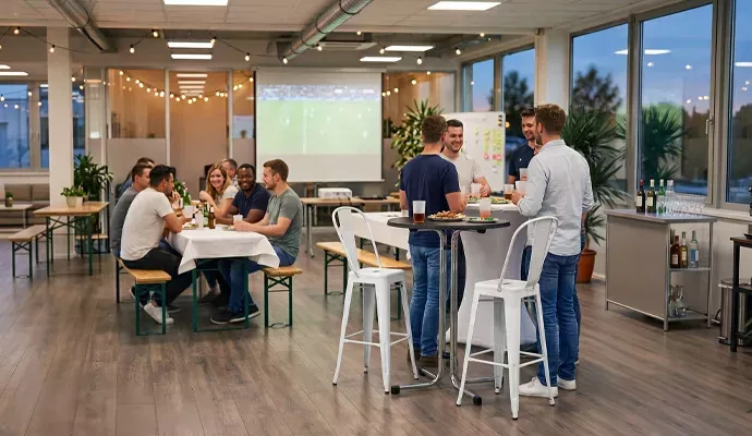 Eventausstattung: Bühne für Ihr Event und Team