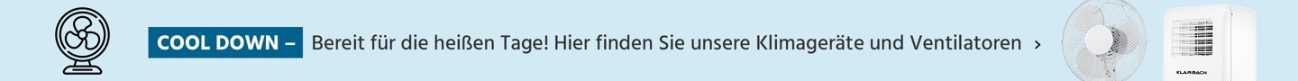 Bereit f&uuml;r die hei&szlig;e Tagen! Hier finden Sie unsere Klimager&auml;te und Ventilatoren