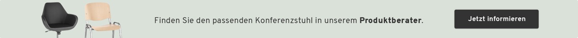 Finden Sie den passenden Konferenzstuhl mit unserem Produktberater