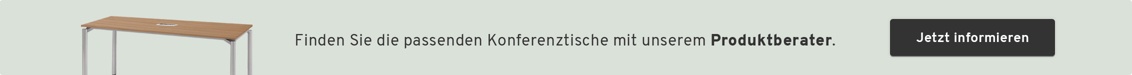 Finden Sie den passenden Konferenztische mit unserem Produktberater