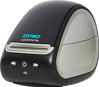 Imprimante d'étiquettes DYMO® LabelWriter™ 550, impression thermique directe, 300 x 300 ppp, 62 étiquettes/min, fonction de détection automatique, USB, étiquettes incluses.