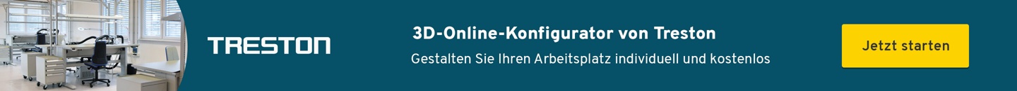 3D-Online-Konfigurator von Treston. Gestalten Sie Ihren Arbeitsplatz individuell und kostenlos. Jetzt starten 