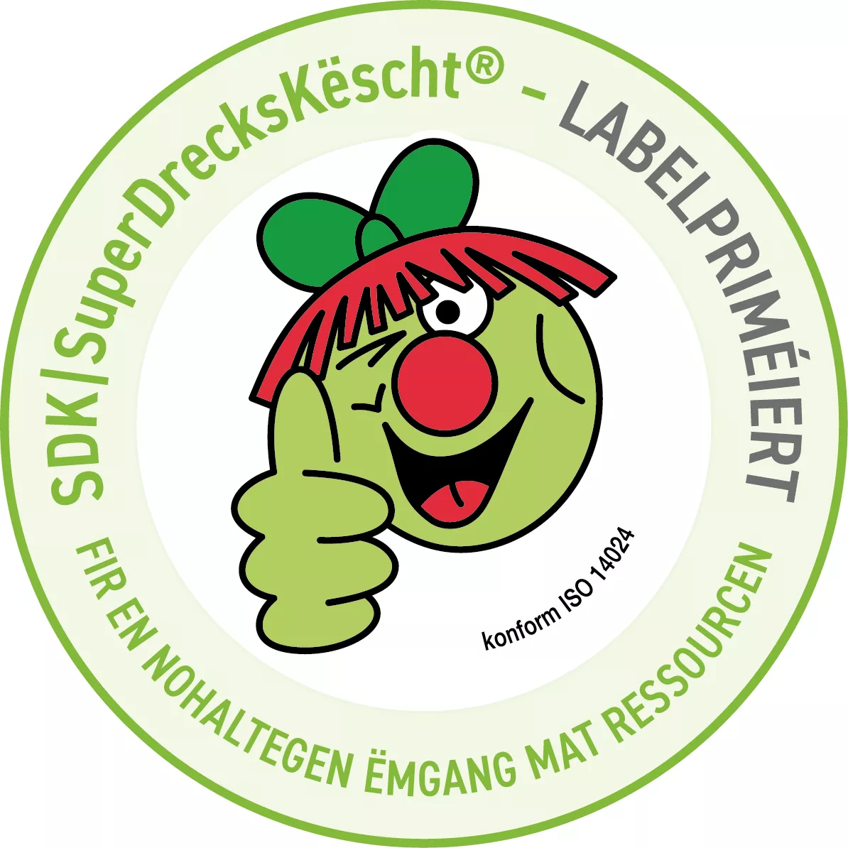 SuperDrecksKëscht Certificate