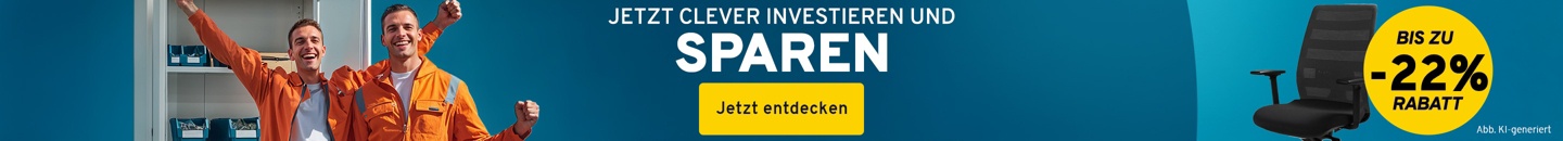 Clever investieren und sparen. Bis zu 22% Rabatt. Jetzt entdecken