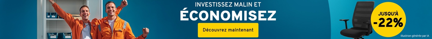 Investissez malin et économisez. Jusqu'à -22%. Découvrez maintenant