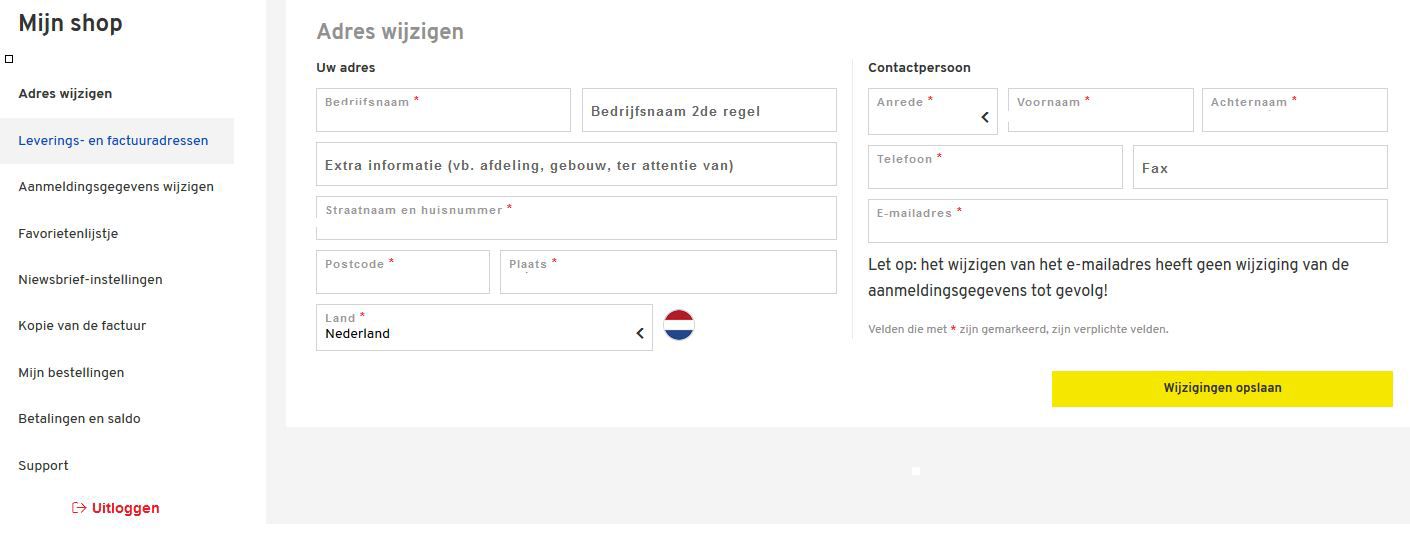 Mijn shop