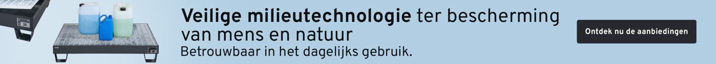 Opvangbak 60-3 + Tekst: Veilige milieutechnologie ter bescherming van mens en natuur 