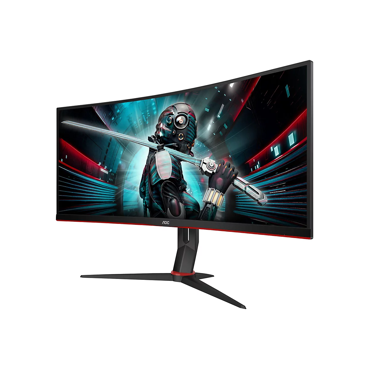 'AOC Gaming CU34G2X/BK - LED-Monitor - gebogen - 86 cm (34'')'