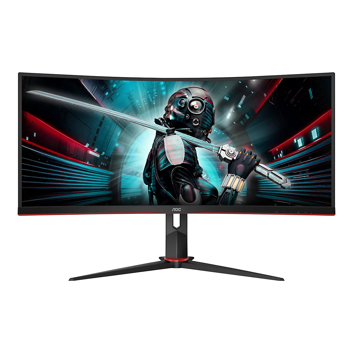 'AOC Gaming CU34G2X/BK - LED-Monitor - gebogen - 86 cm (34'')'