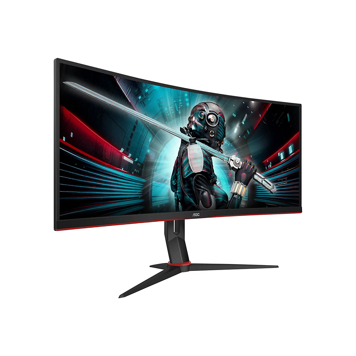 'AOC Gaming CU34G2X/BK - LED-Monitor - gebogen - 86 cm (34'')'