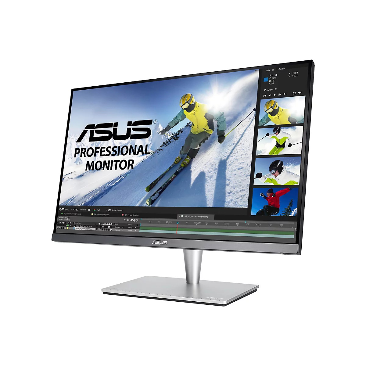 'ASUS ProArt PA24AC - LCD-Monitor - 61.2 cm (24.1'') - HDR'