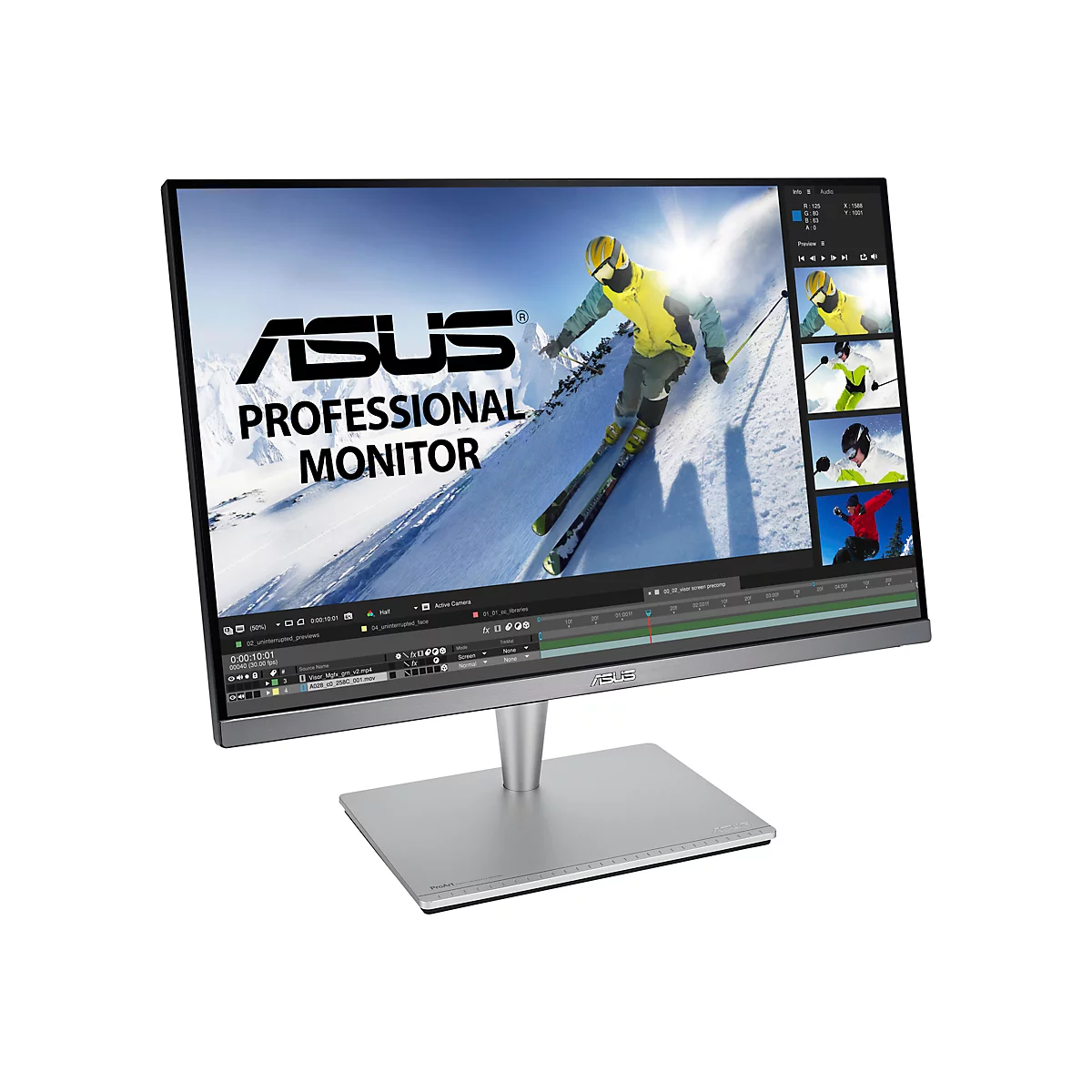 'ASUS ProArt PA24AC - LCD-Monitor - 61.2 cm (24.1'') - HDR'
