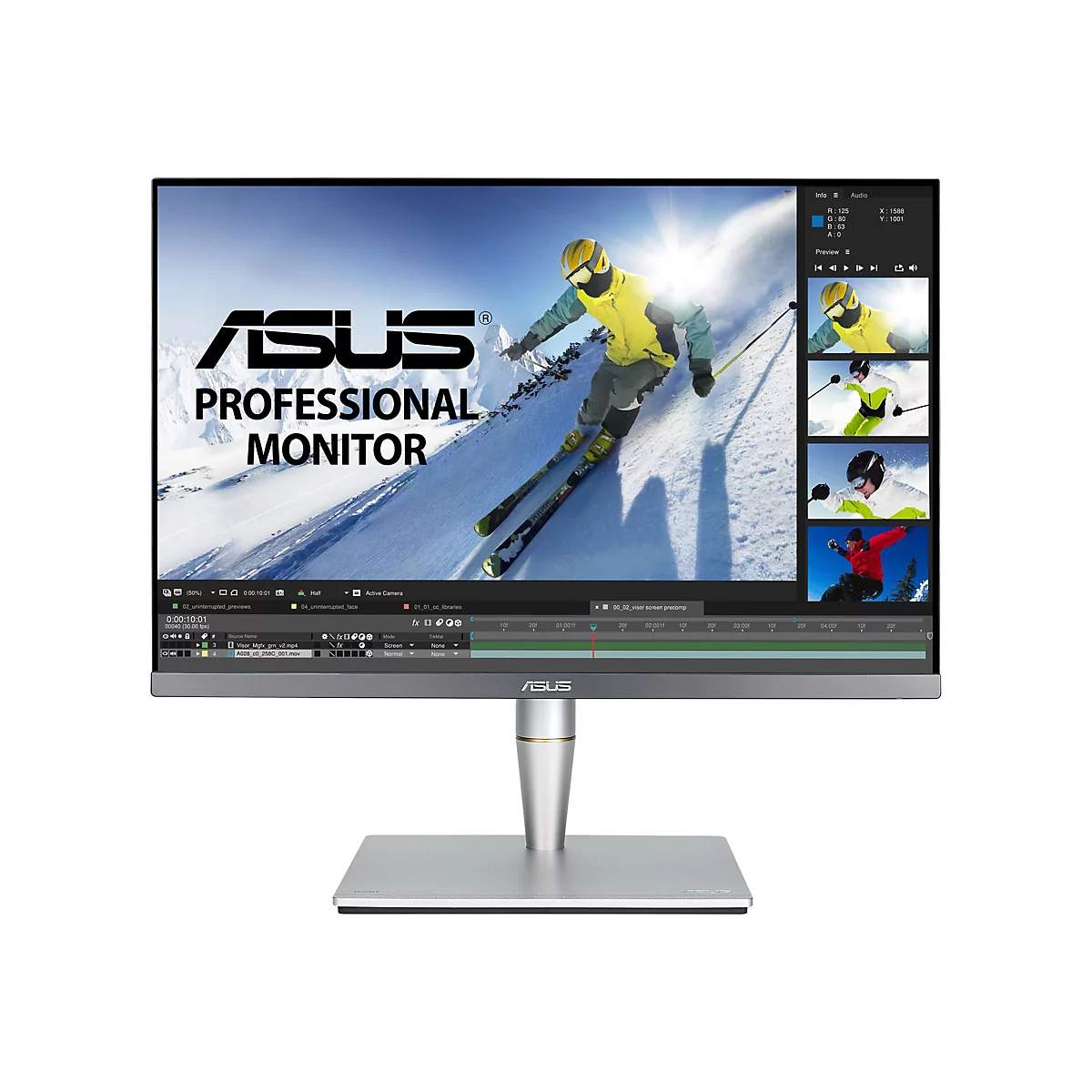 'ASUS ProArt PA24AC - LCD-Monitor - 61.2 cm (24.1'') - HDR'