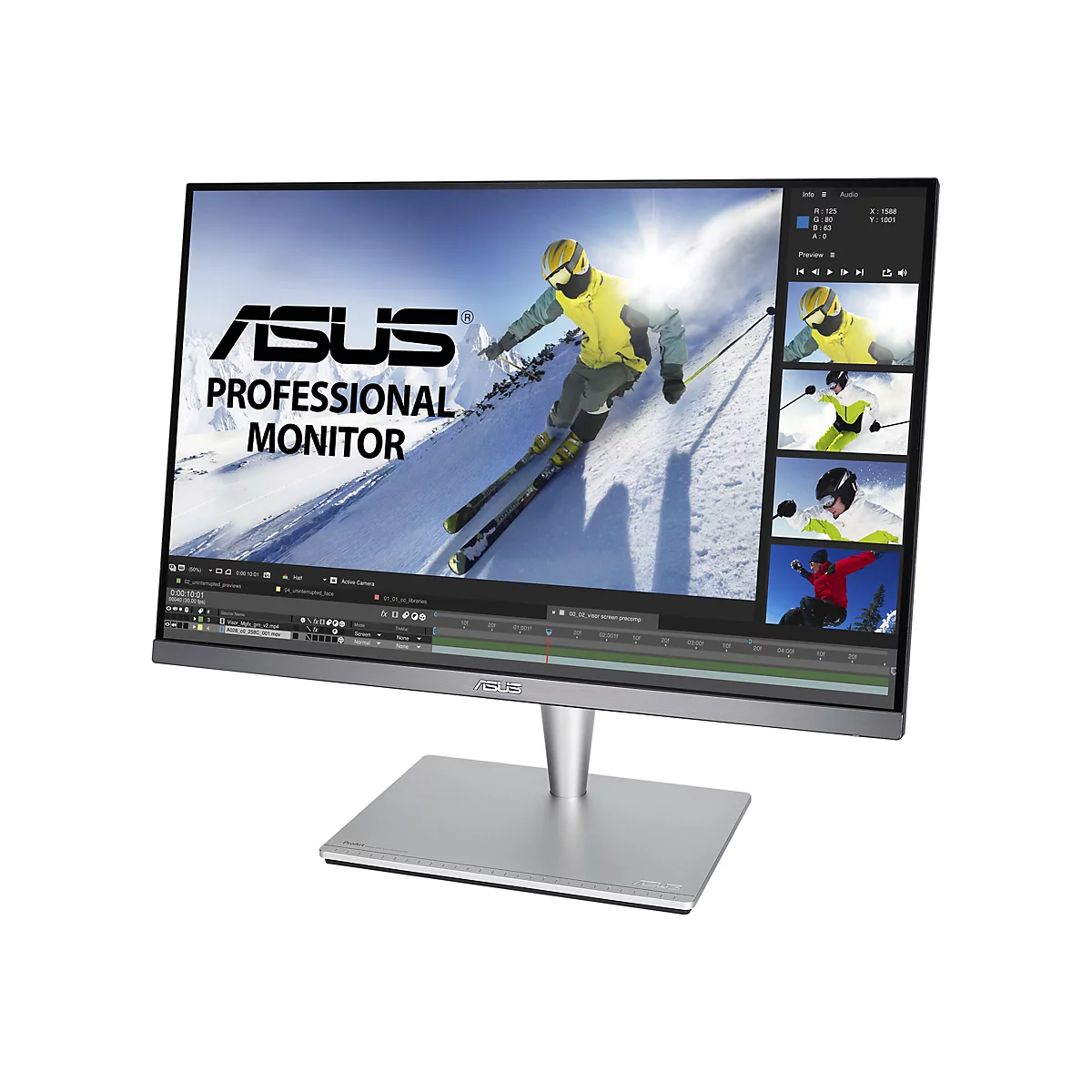 'ASUS ProArt PA24AC - LCD-Monitor - 61.2 cm (24.1'') - HDR'