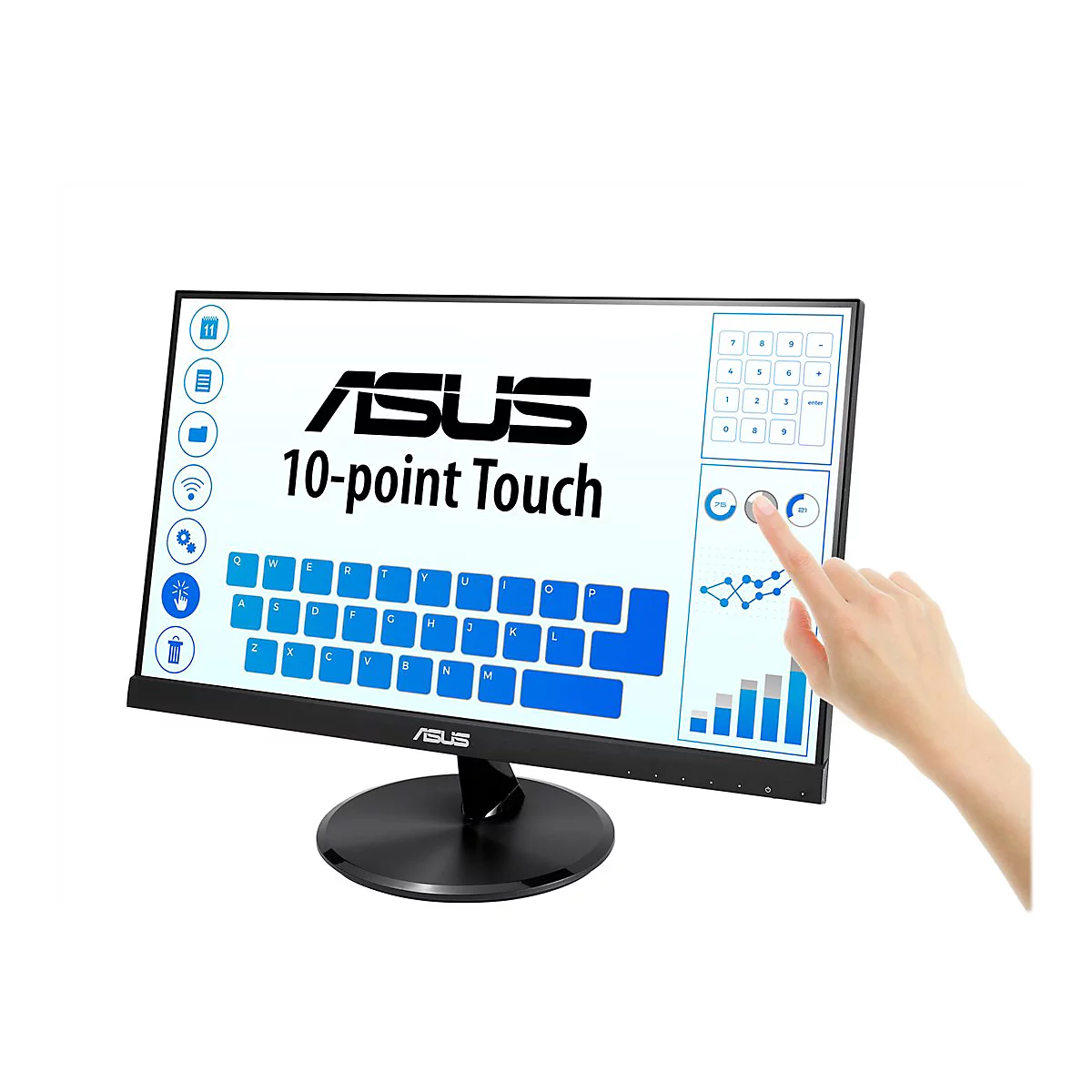 'ASUS VT229H - LED-Monitor - Full HD (1080p) - 54.6 cm (21.5'')'