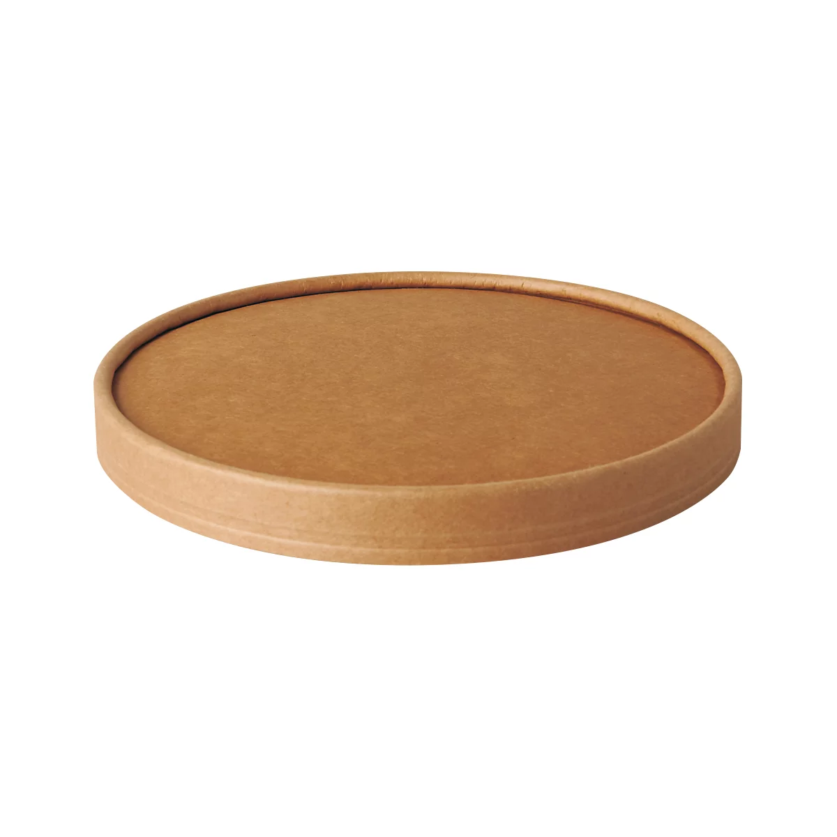  Deksels Papstar pure, voor saladeschalen, 150 mm, 50 st., composteerbaar, karton uit primaire vezels, bruin