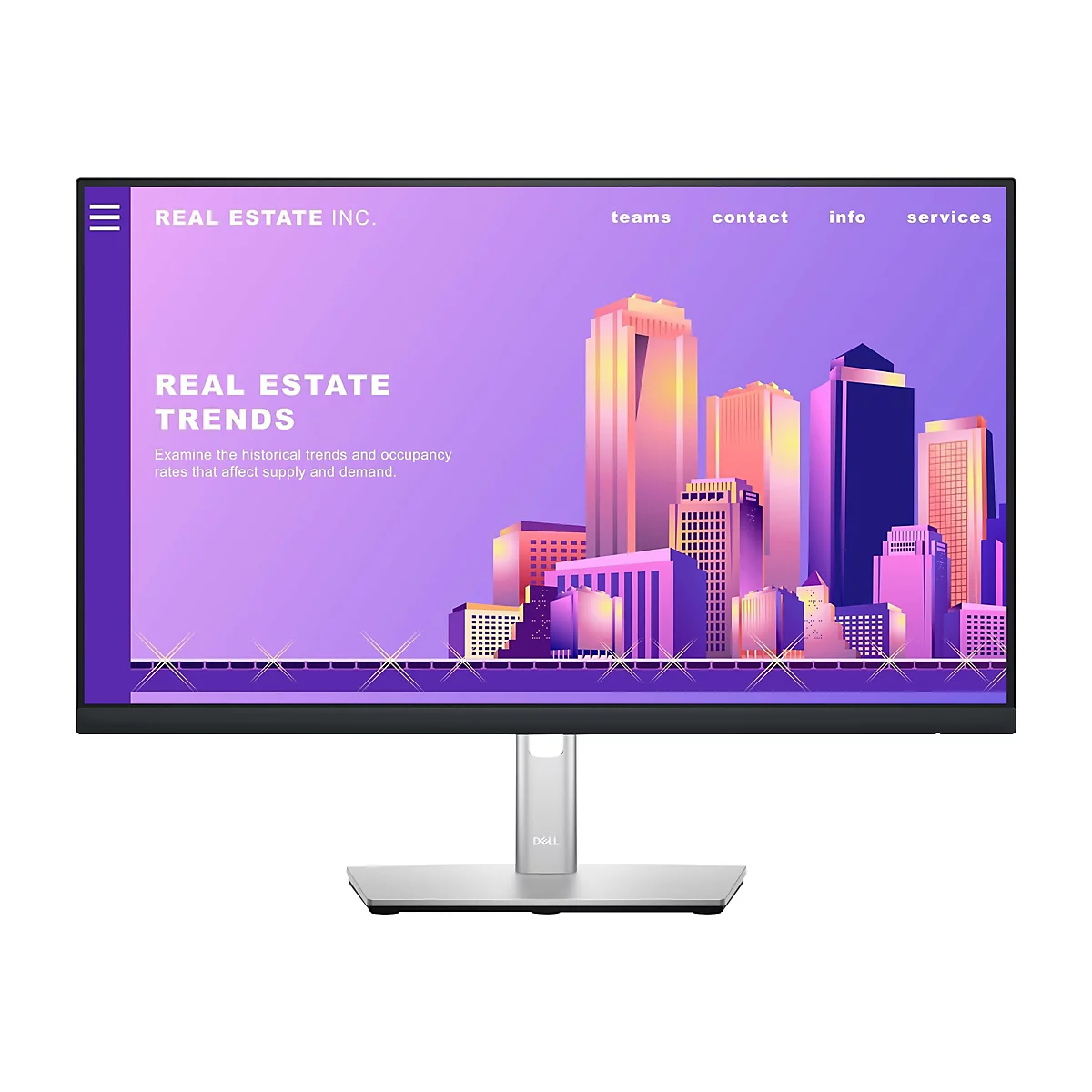 'Dell P2422H - LED-Monitor - Full HD (1080p) - 60.47 cm (23.8'')'