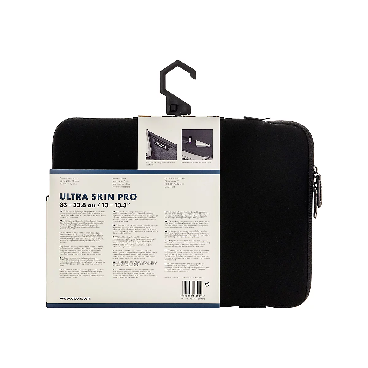 'DICOTA Ultra Skin PRO Laptop Sleeve 13.3'' - Notebook-Hülle'