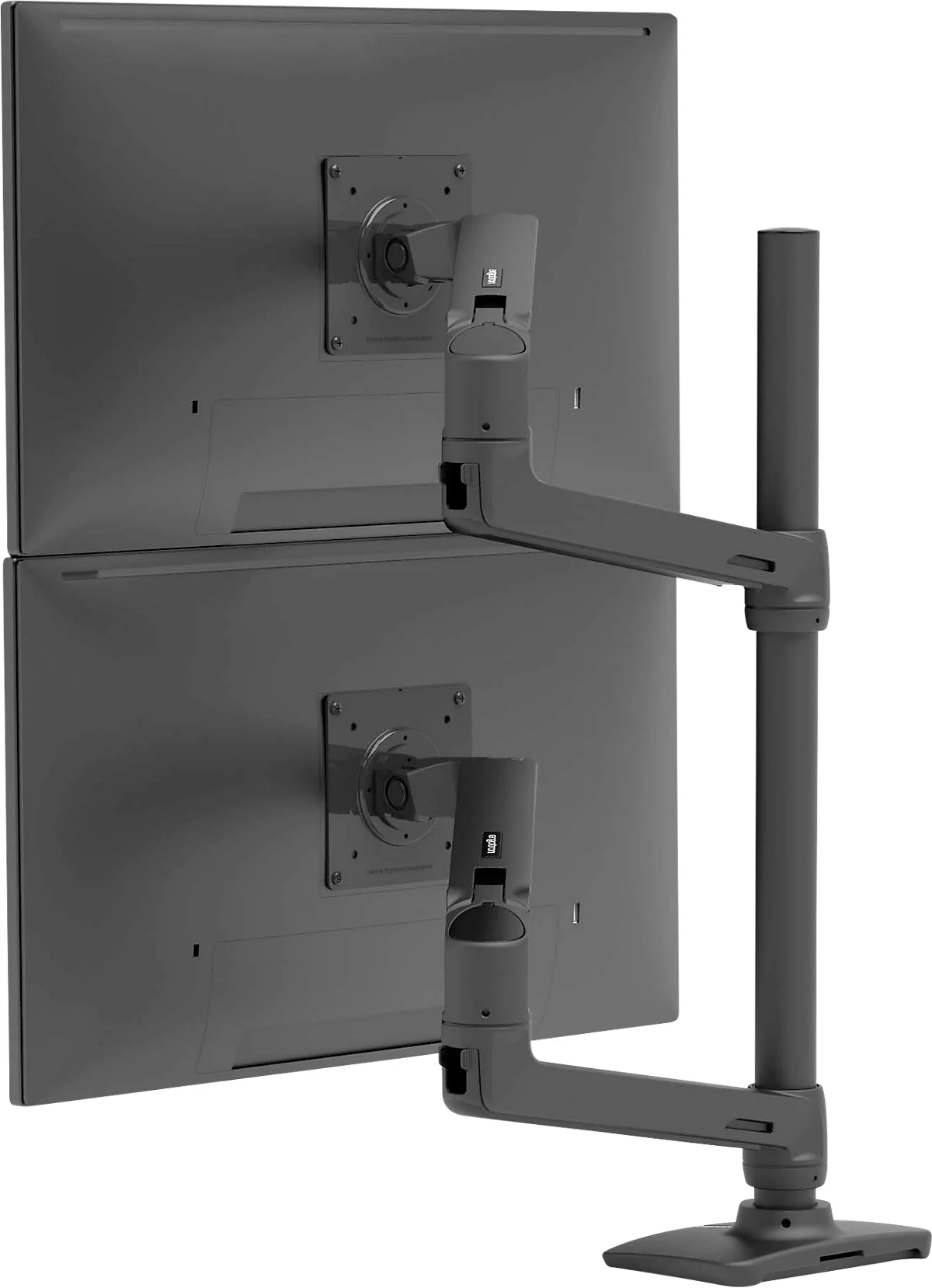 Dual Monitorarm Ergotron LX 45-509, für 2 Monitore, bis 40″, bis 20 kg, VESA  Halterung, höhenverstellbar, schwarz oder weiß günstig kaufen