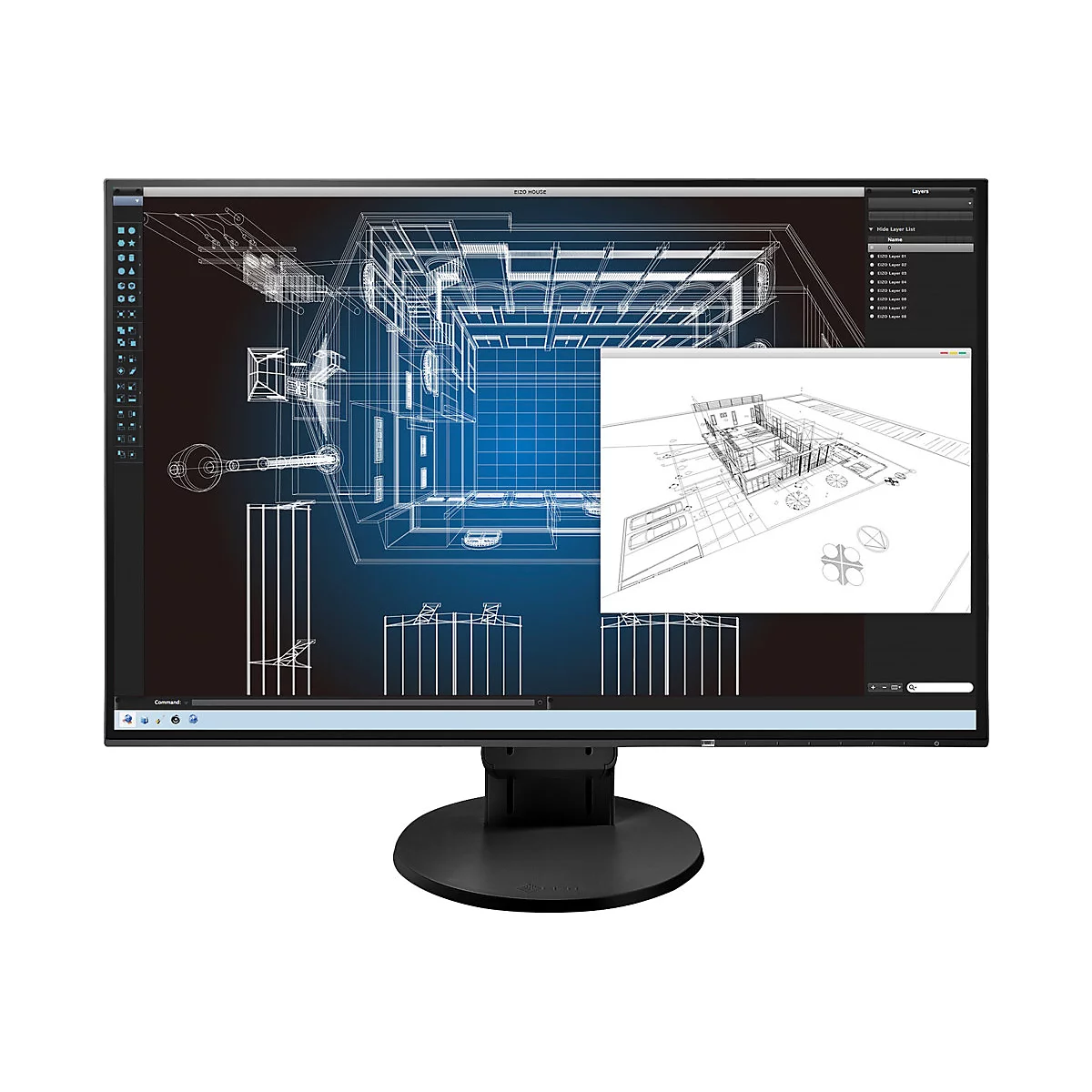 'EIZO FlexScan EV2456-BK - LED-Monitor - 61.1 cm (24.1'')'