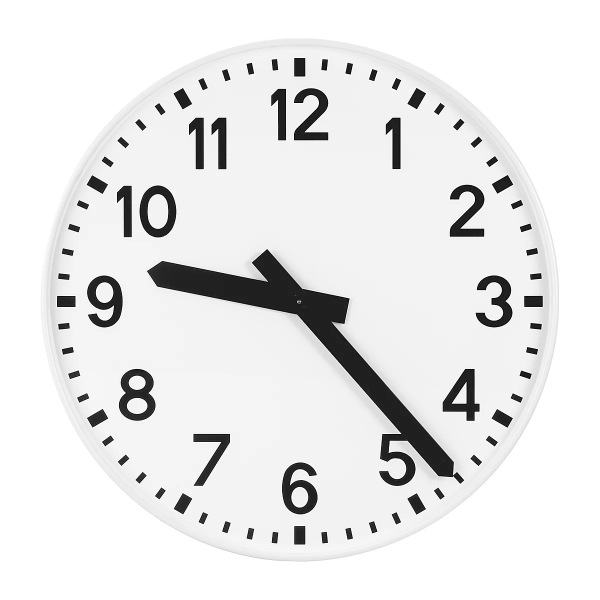  Horloge de gare avec cadran à chiffres, ø 500 mm, horloge radio-pilotée
