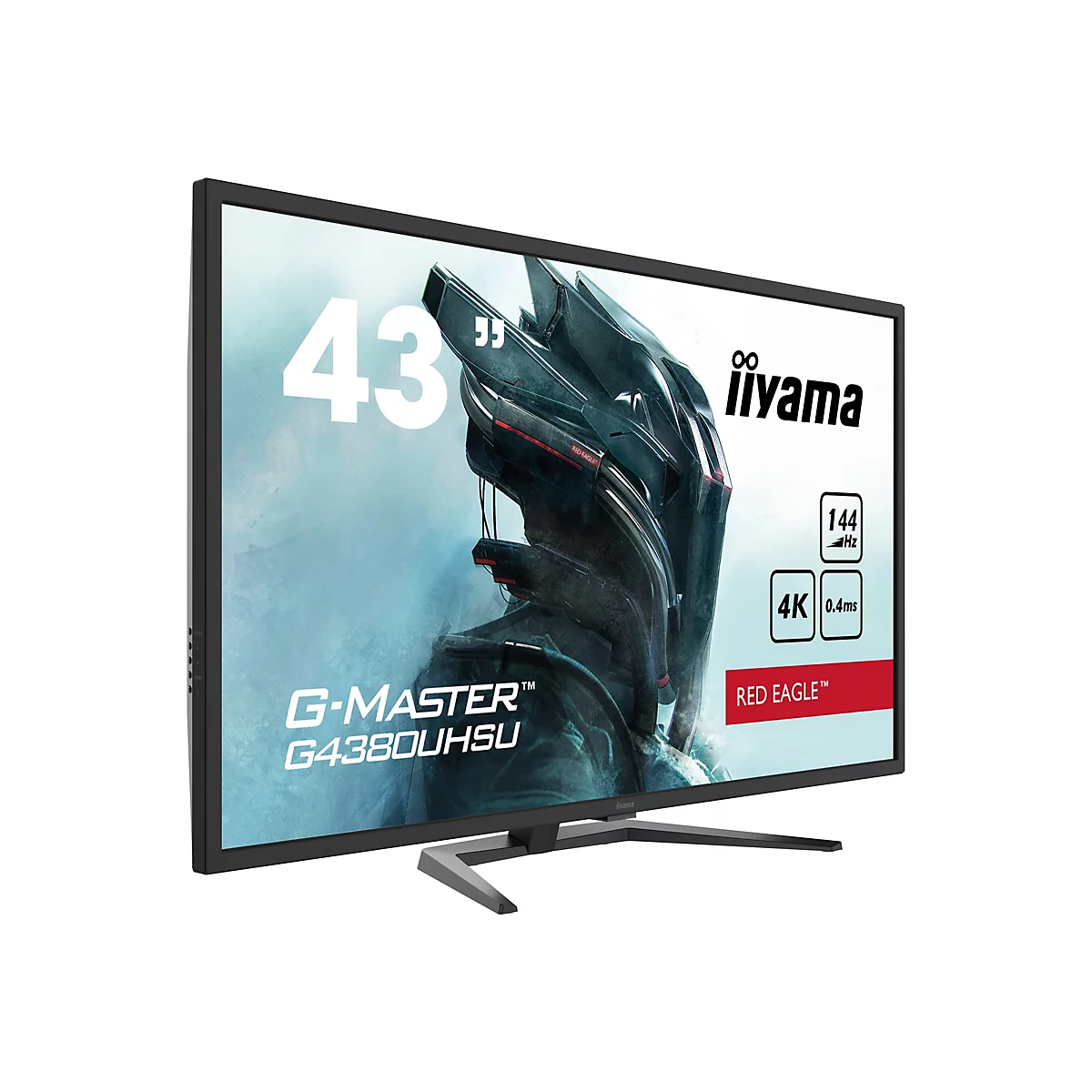 'iiyama G-MASTER Red Eagle G4380UHSU-B1 - LED-Monitor - 109.2 cm (43'') - HDR'