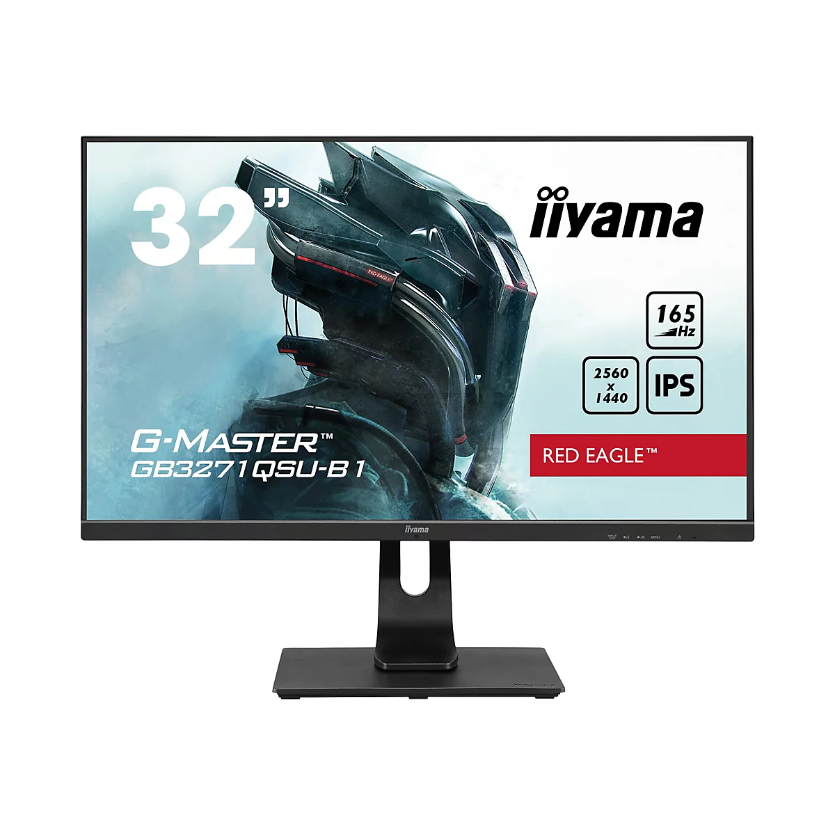 'iiyama G-MASTER Red Eagle GB3271QSU-B1 - LED-Monitor - 81.3 cm (32'') - HDR'
