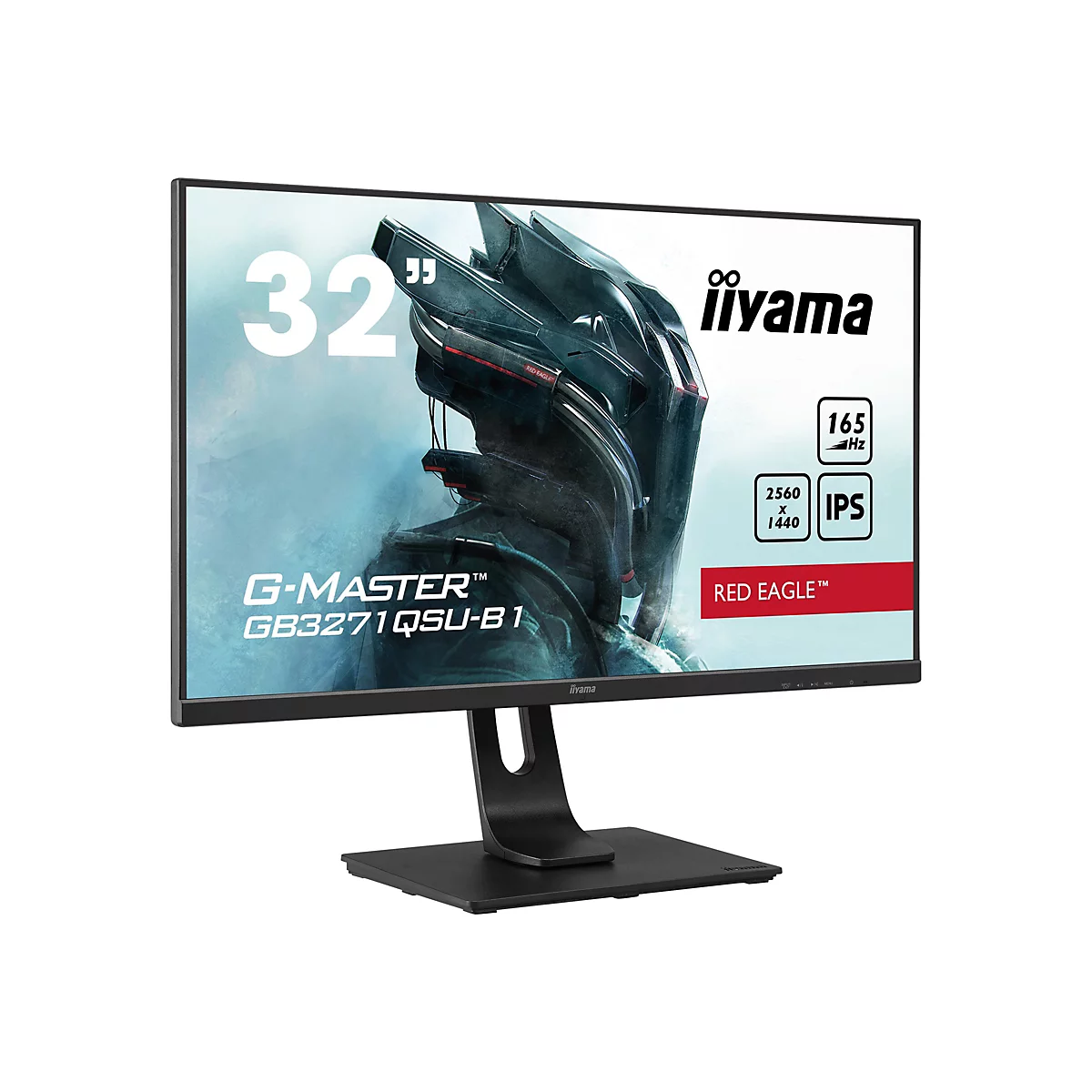 'iiyama G-MASTER Red Eagle GB3271QSU-B1 - LED-Monitor - 81.3 cm (32'') - HDR'
