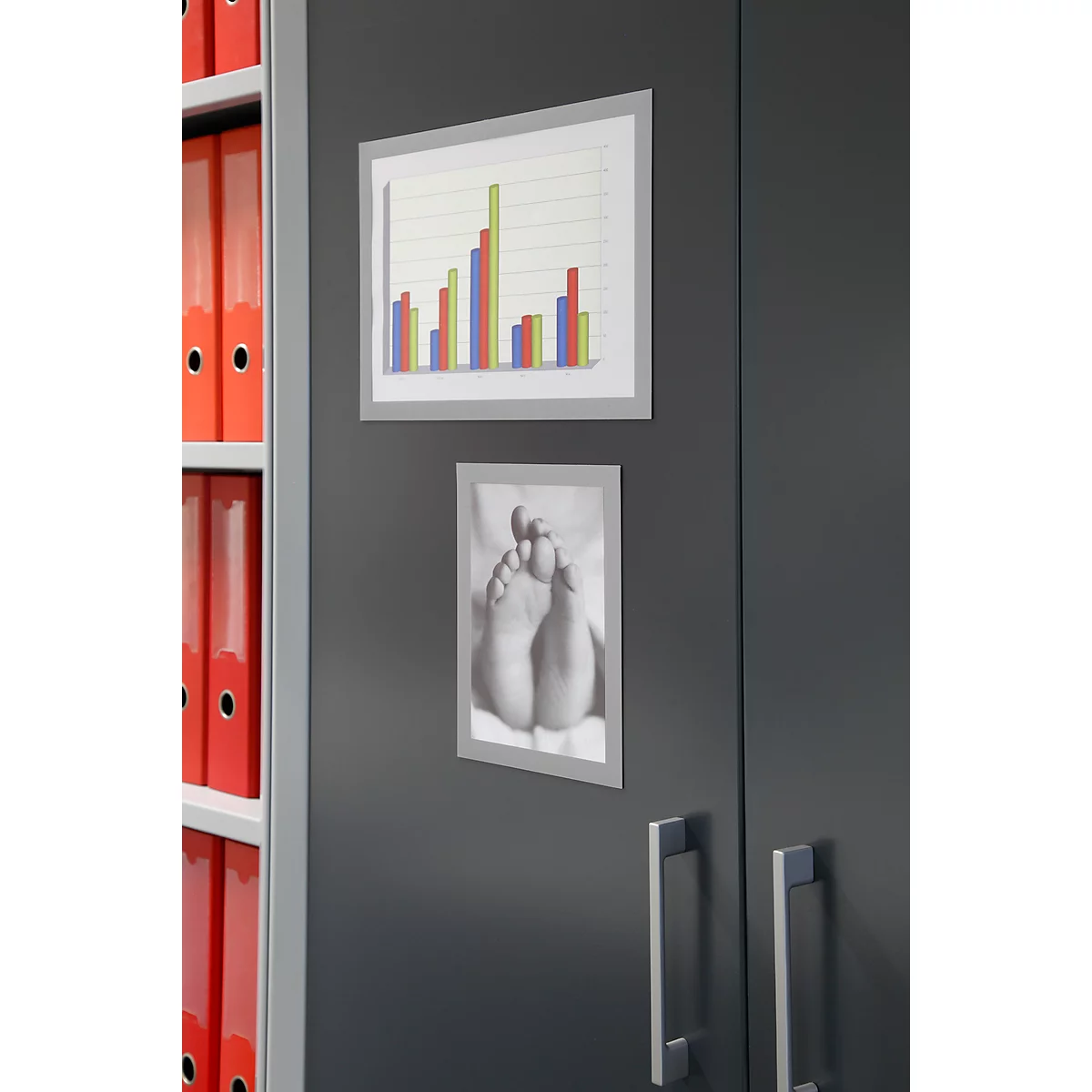  Informatiekader Duraframe - A5 formaat - zwart - 10 stuks
