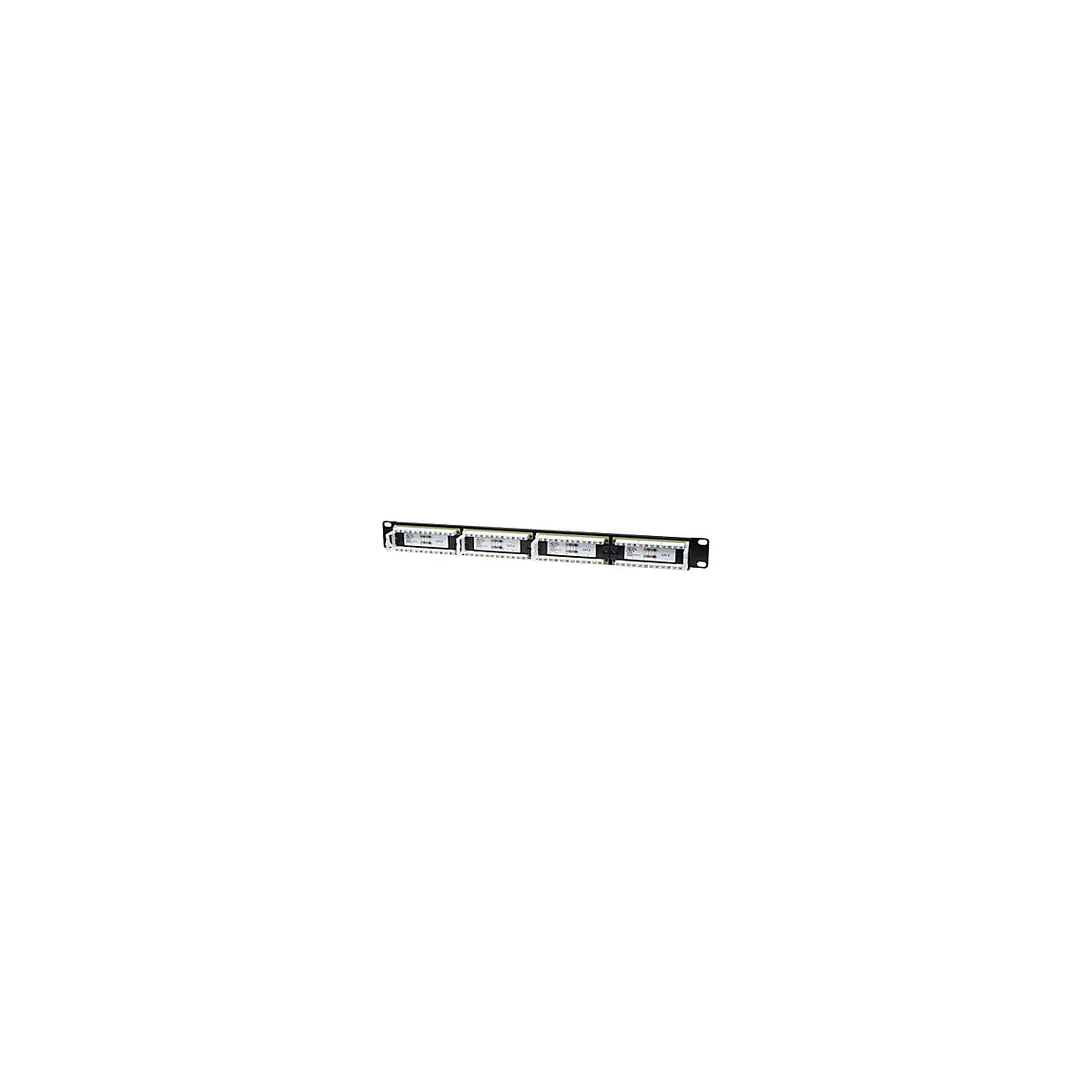 'Intellinet 24-Port Cat6 Patchpanel, UTP, 1 HE - Patch Panel - 1U - 19'''
