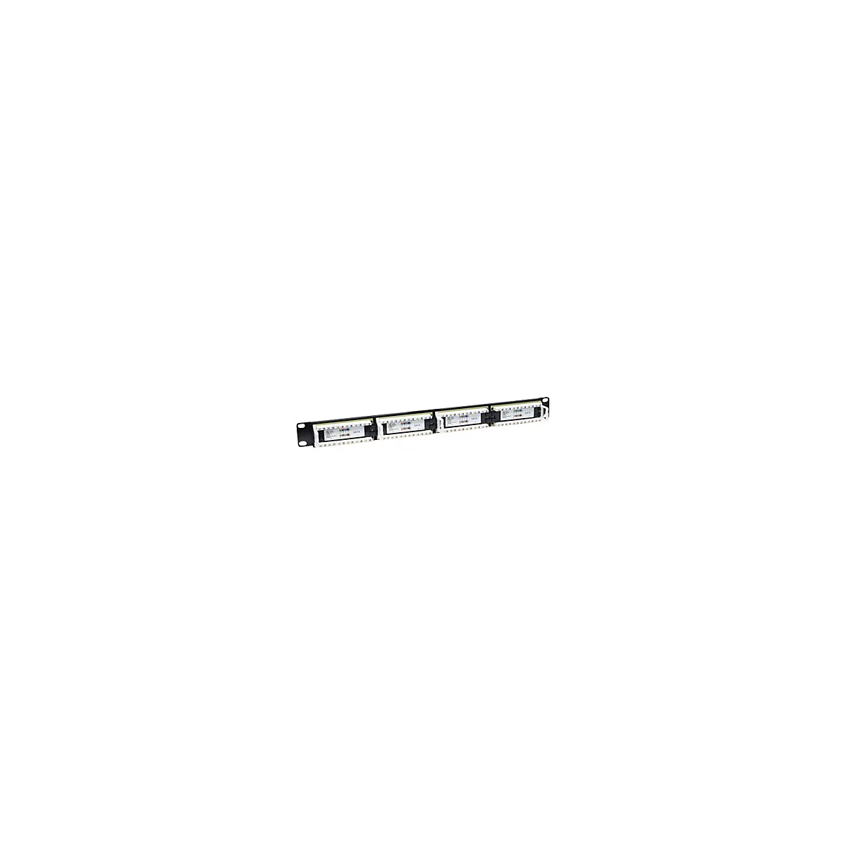 'Intellinet 24-Port Cat6 Patchpanel, UTP, 1 HE - Patch Panel - 1U - 19'''