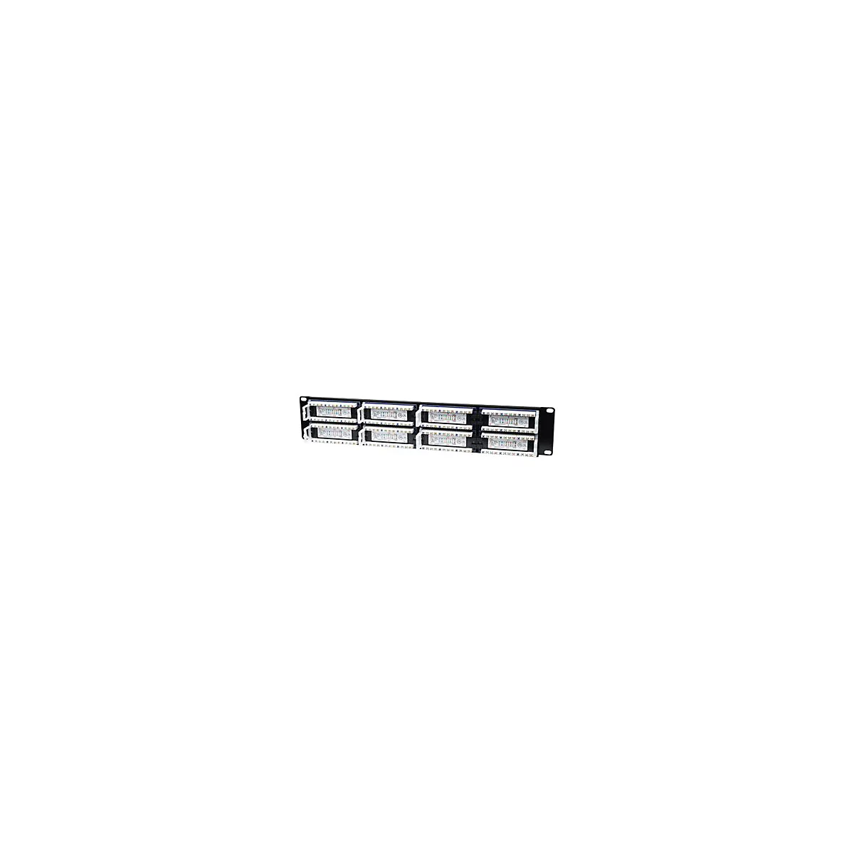 'Intellinet 48-Port Cat5e Patchpanel, UTP, 19'', 2 HE - Patch Panel - 2U - 19'''