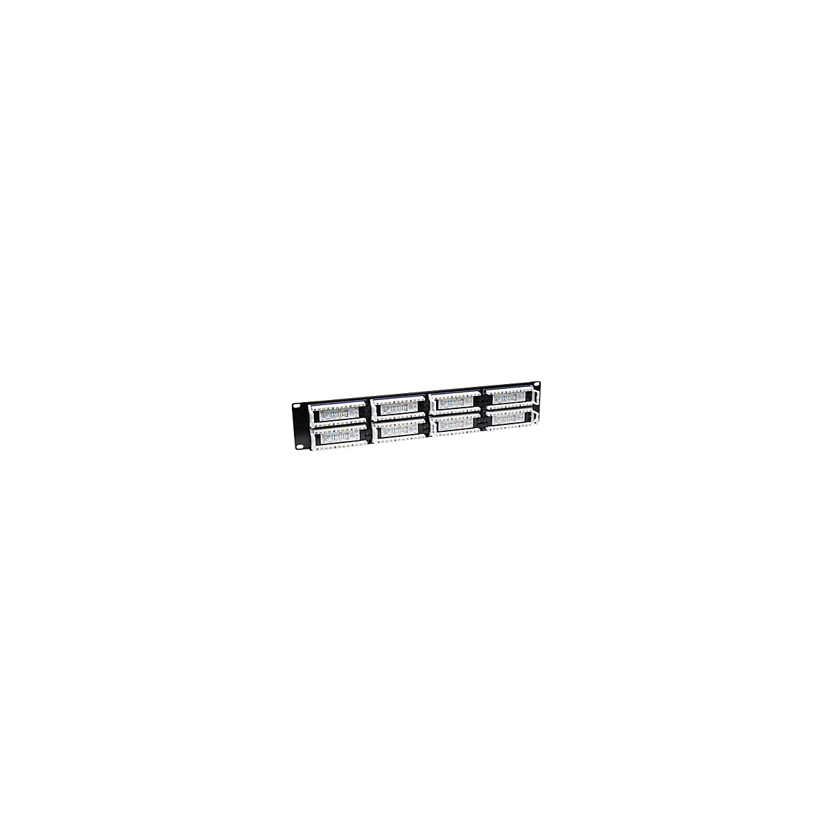 'Intellinet 48-Port Cat5e Patchpanel, UTP, 19'', 2 HE - Patch Panel - 2U - 19'''