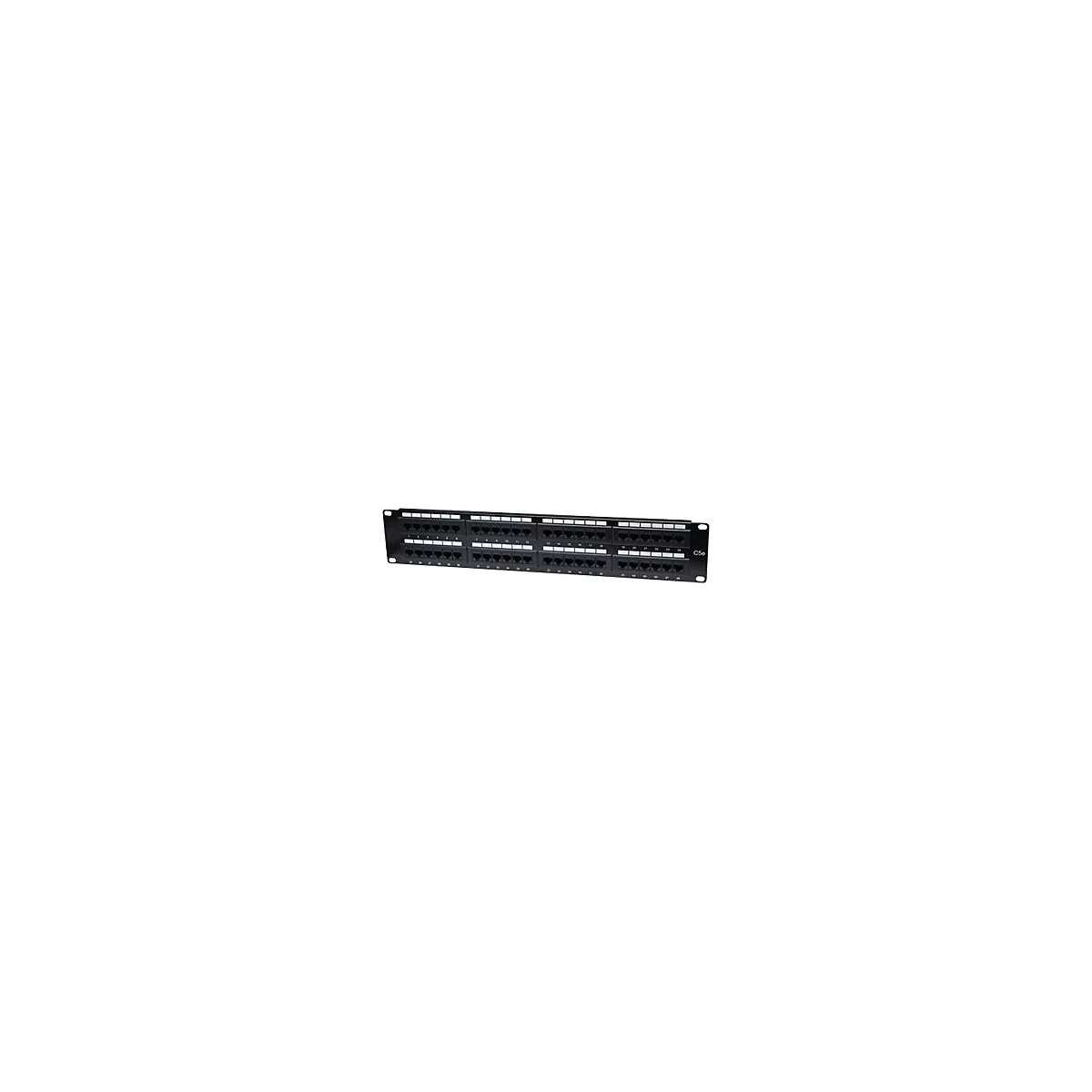 'Intellinet 48-Port Cat5e Patchpanel, UTP, 19'', 2 HE - Patch Panel - 2U - 19'''