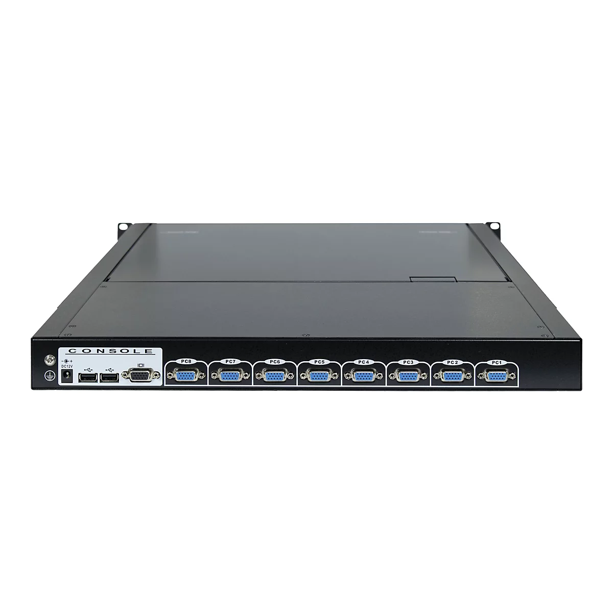 'Inter-Tech KVM-1708 LED - KVM-Konsole - 43.2 cm (17'')'