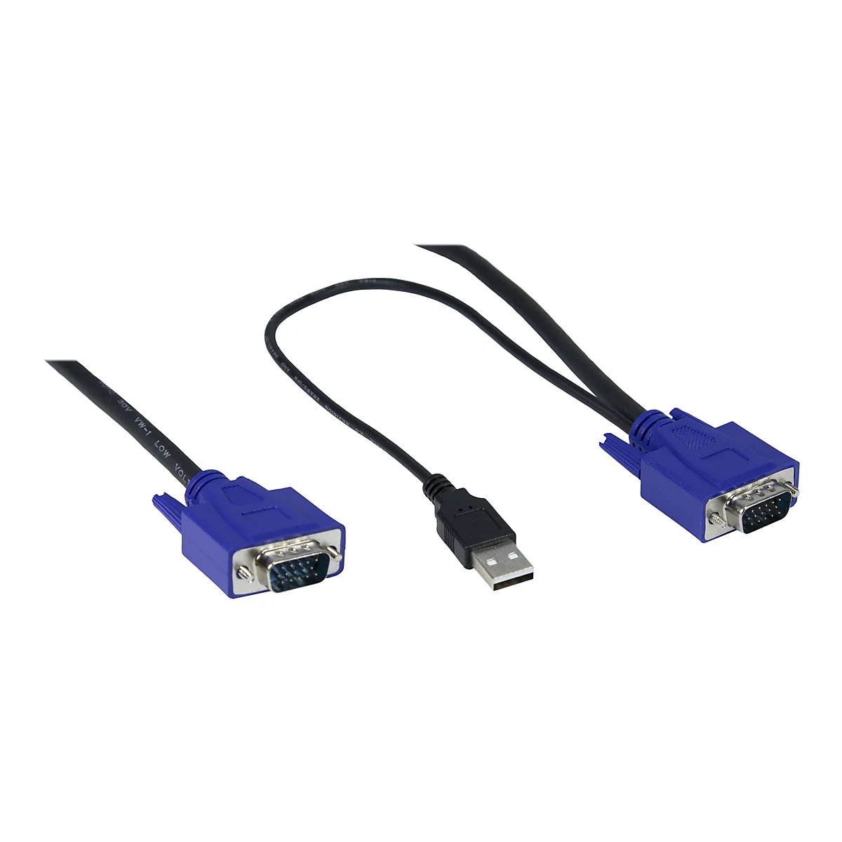 'Inter-Tech KVM-1708 LED - KVM-Konsole - 43.2 cm (17'')'