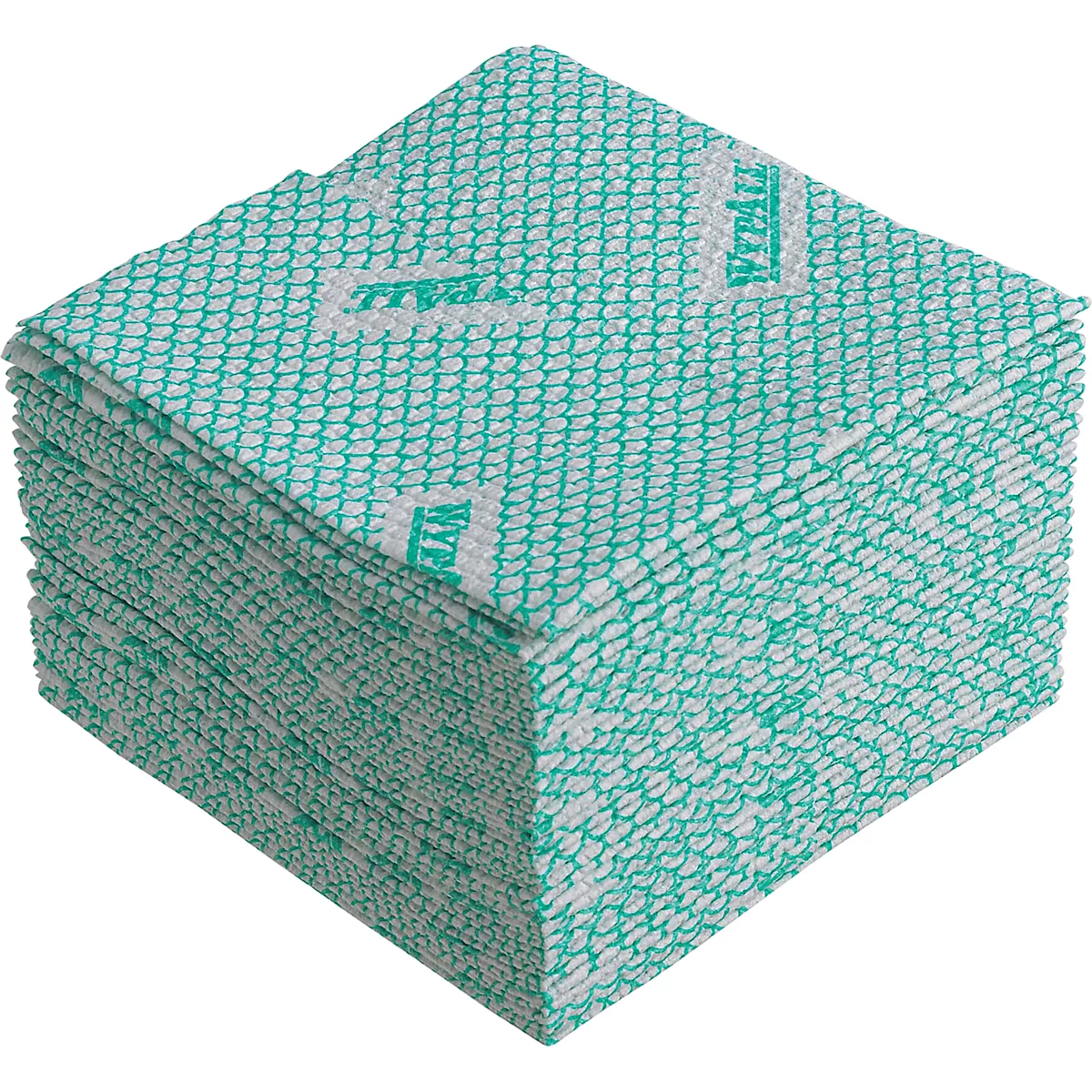  Lingettes WypAll® X80Plus, pliées, 8 sachets de 30 lingettes, vert