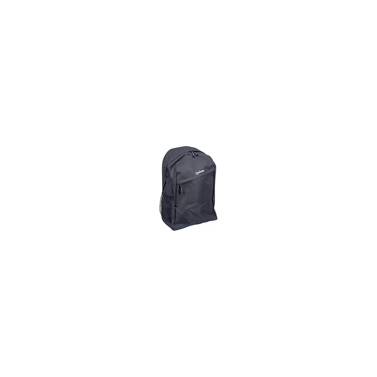 'Manhattan Knappack Backpack 15.6'', Black, LOW COST, Lightweight, Internal Laptop Sleeve, Accessories Pocket, Padded Adjustable Shoulder Straps, Water Bottle Holder, Three Year Warranty - Notebook-Rucksack'