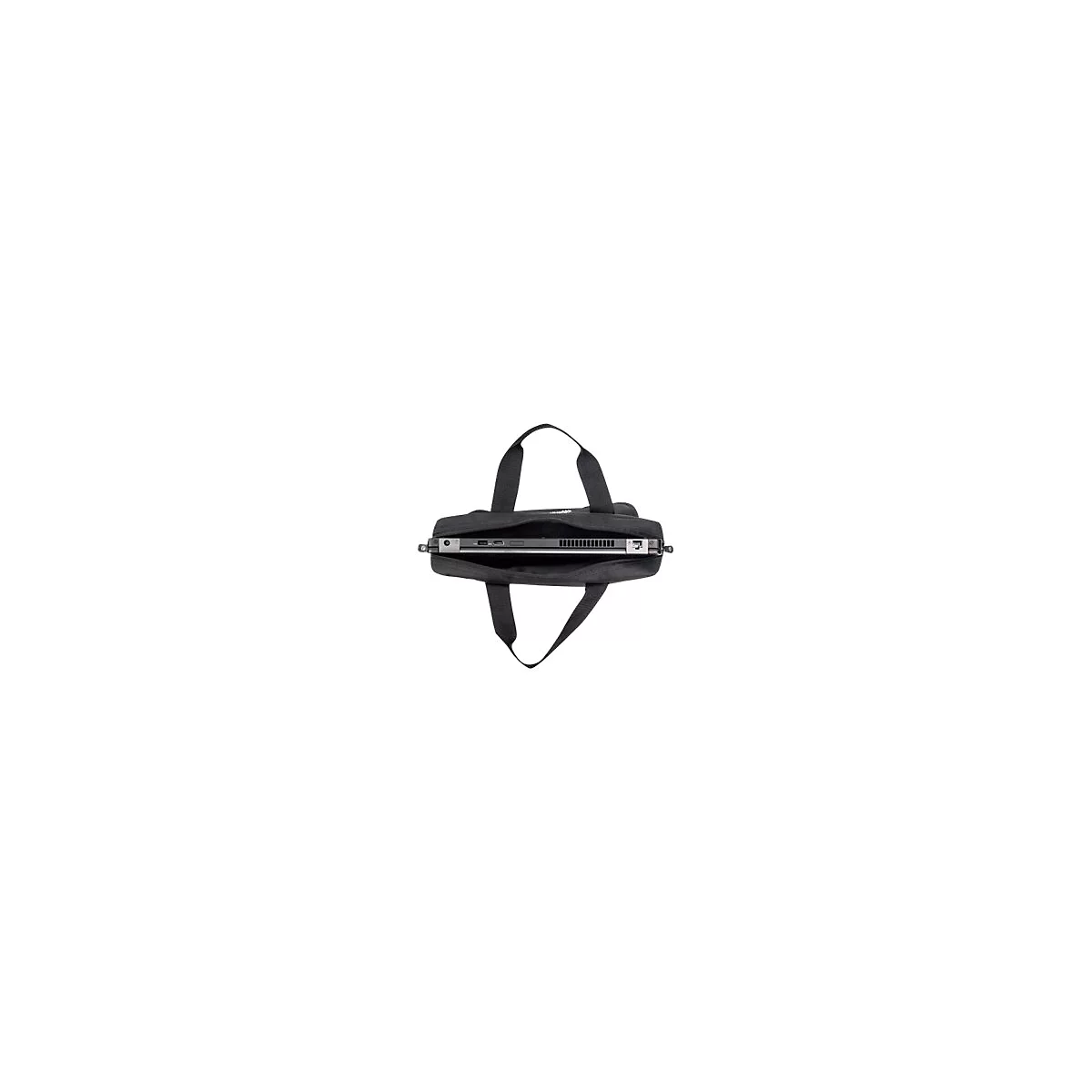 'Manhattan London Laptop Bag 12.5'', Top Loader, Accessories Pocket, Shoulder Strap (removable), Black, Three Year Warranty - Notebook-Tasche'